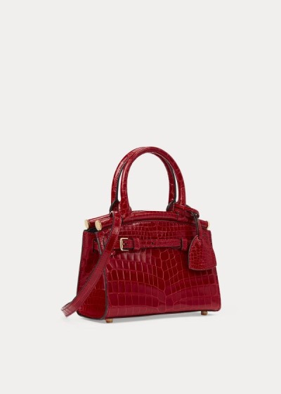 Women's Ralph Lauren Alligator Mini RL50 Handbags | 652403DLU